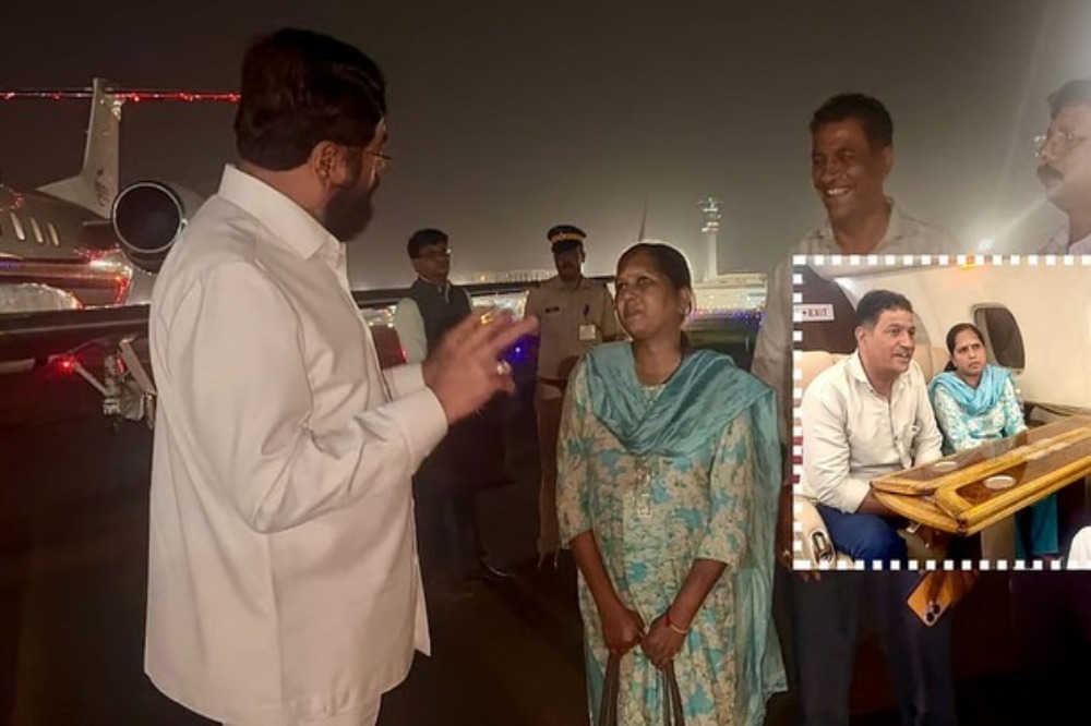 किडनी रुग्ण महिलेला चार्टर्ड विमानातून जीवनदान – उपमुख्यमंत्री शिंदेंचा मोठा निर्णय